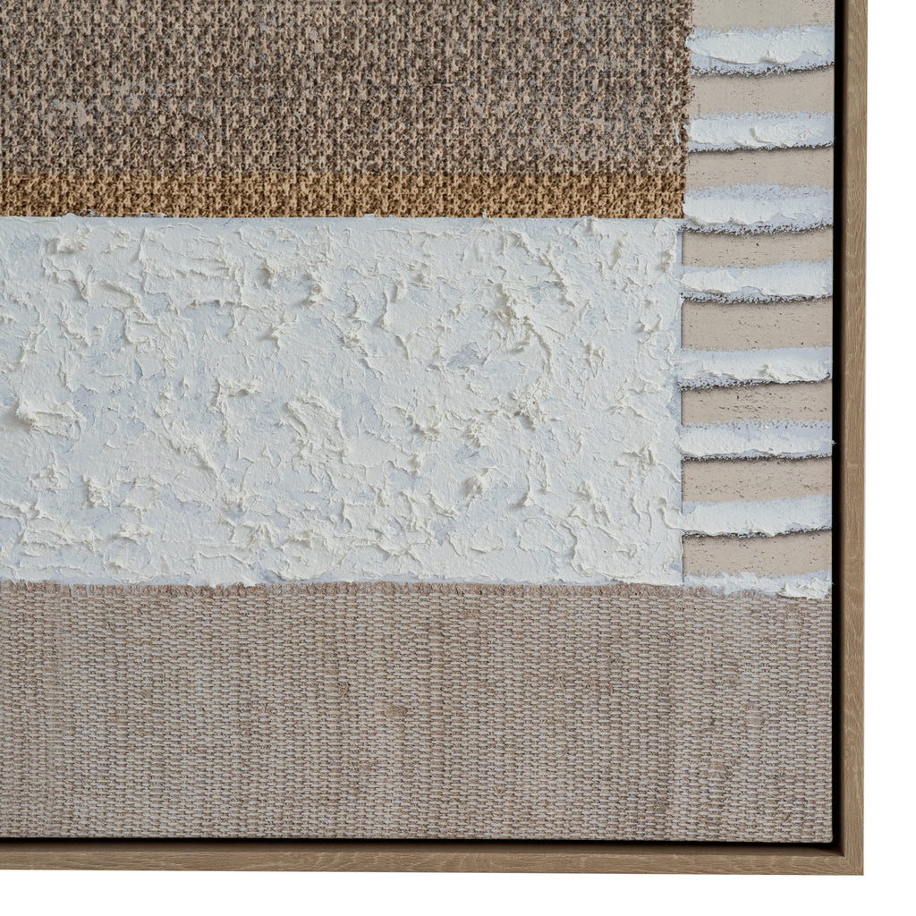Petra Hand Painted Canvas In Frame