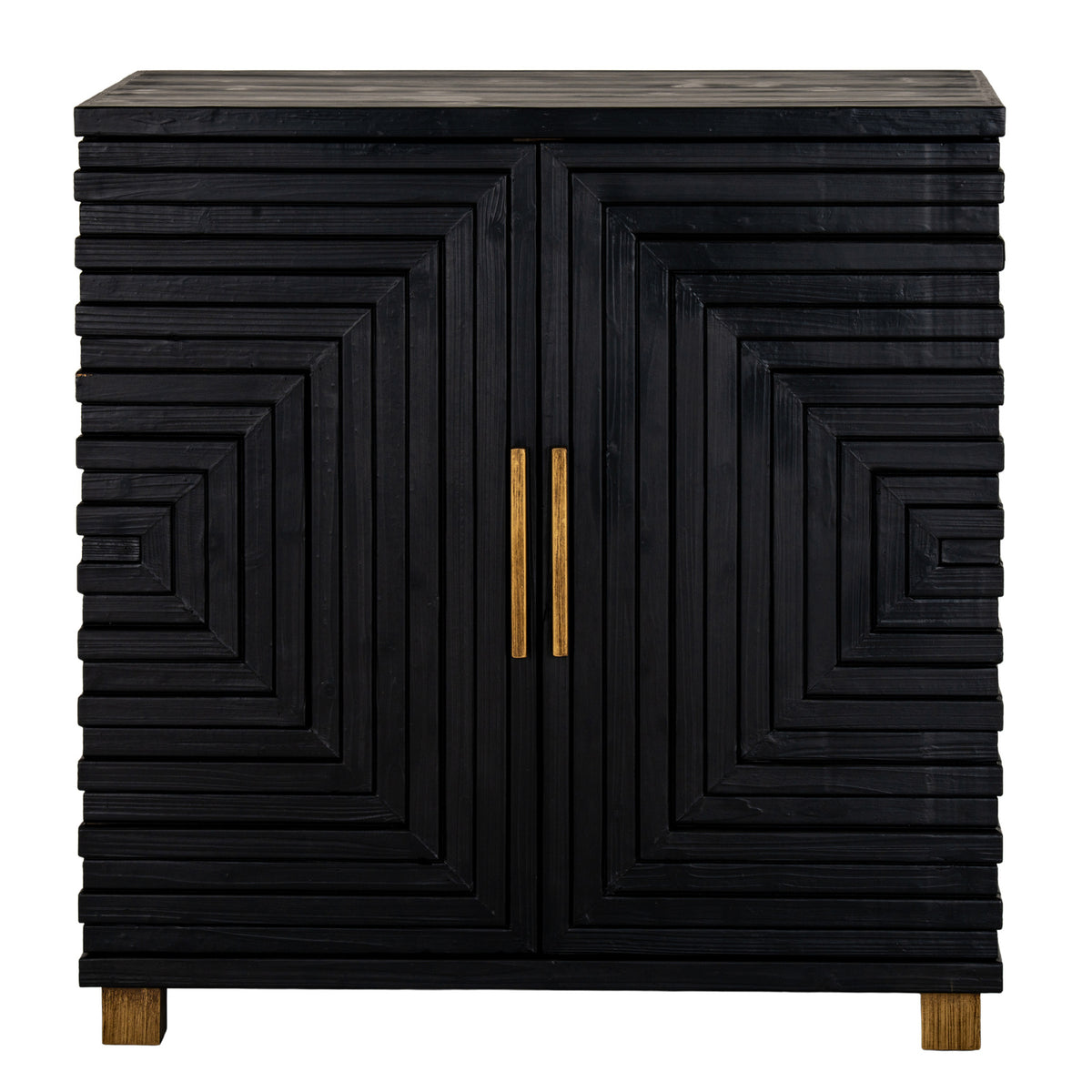 Lennox Black 2 Door Small Sideboard