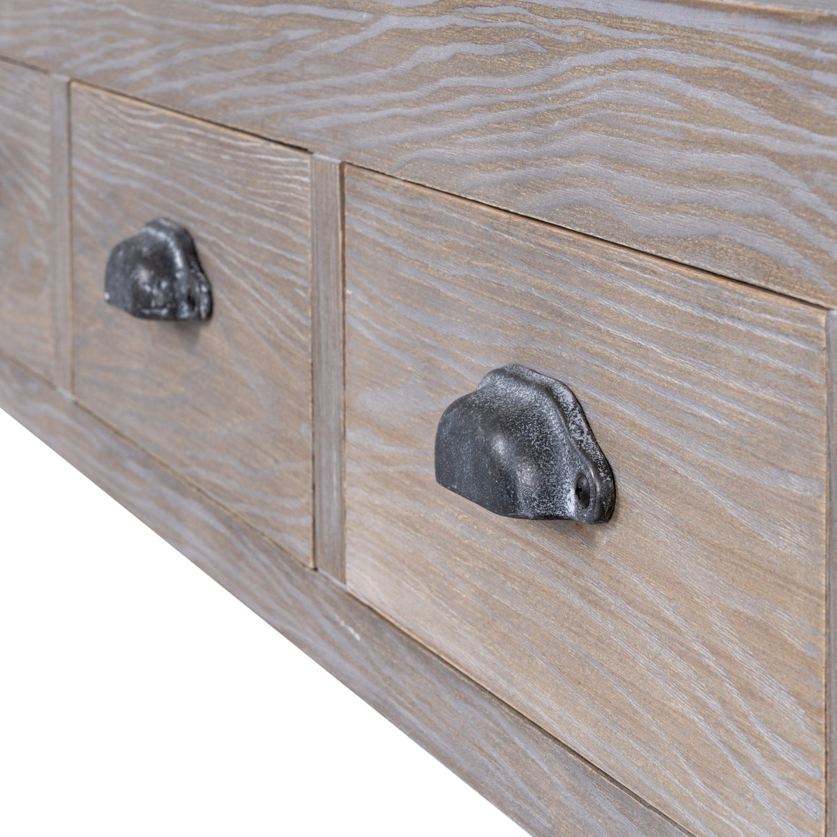 Haldon Collection 3 Drawer Console Table