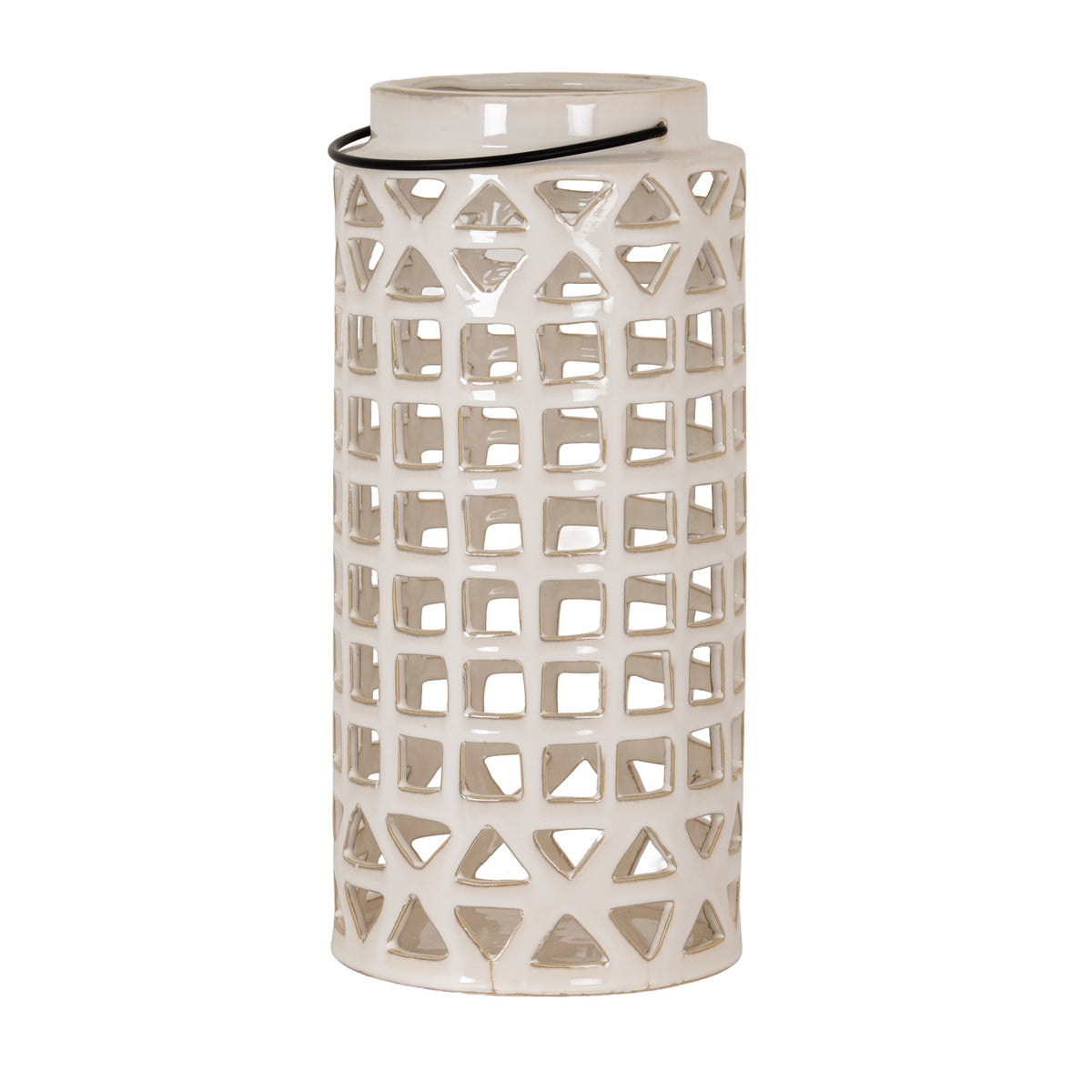 Novi Medium Ceramic Multi-shape Window Lantern