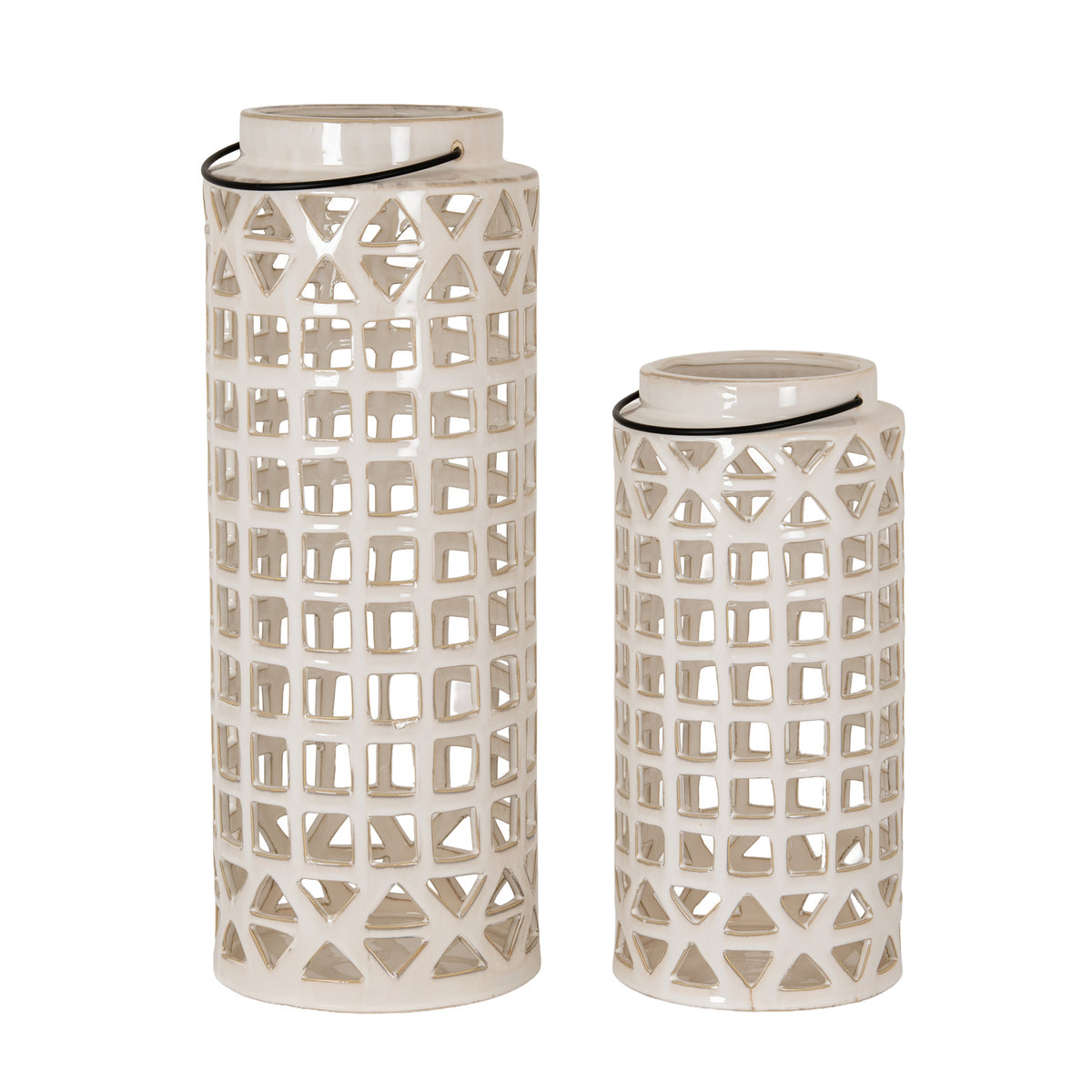 Novi Large Ceramic Multi-shape Window Lantern