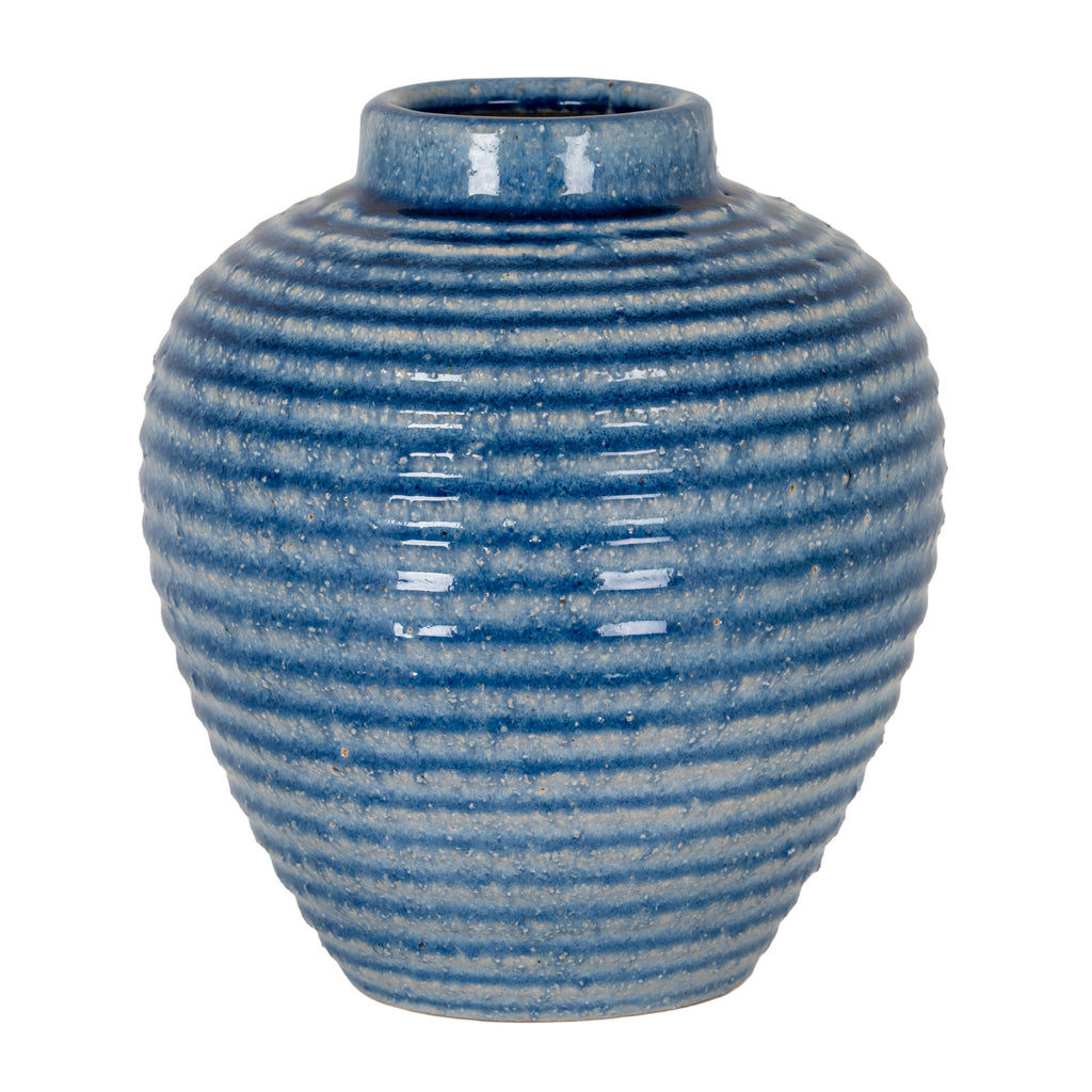 Medium Azura Blue Vase