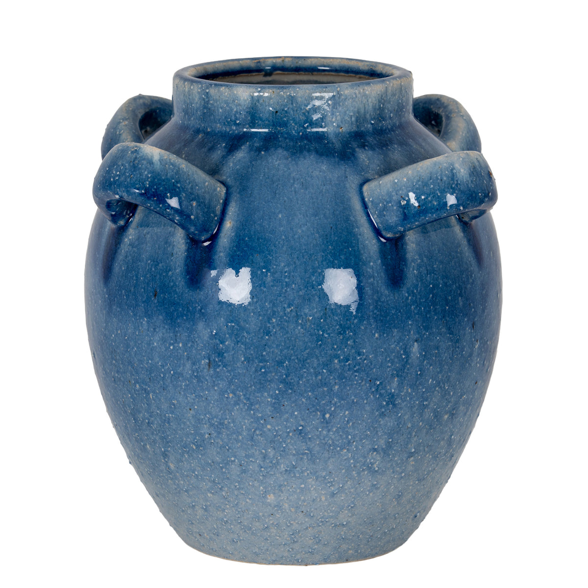 Azura Large Blue Amphora Pot
