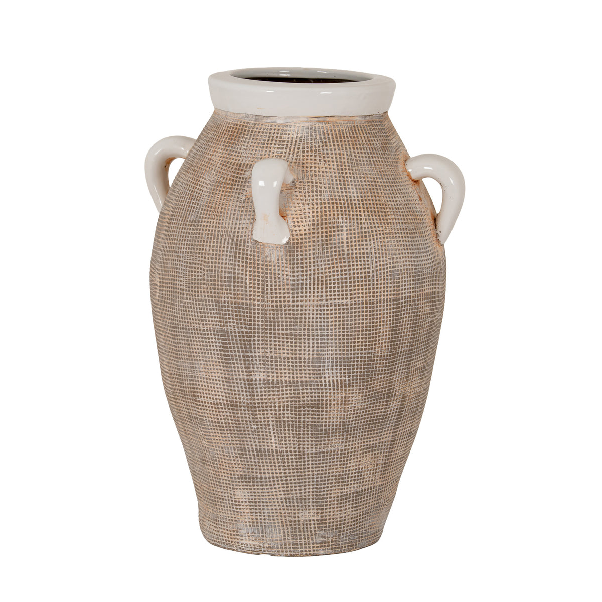 Ostra Large Ceramic Amphora Vase