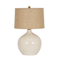 Lucille Ceramic Table Lamp With Linen Shade